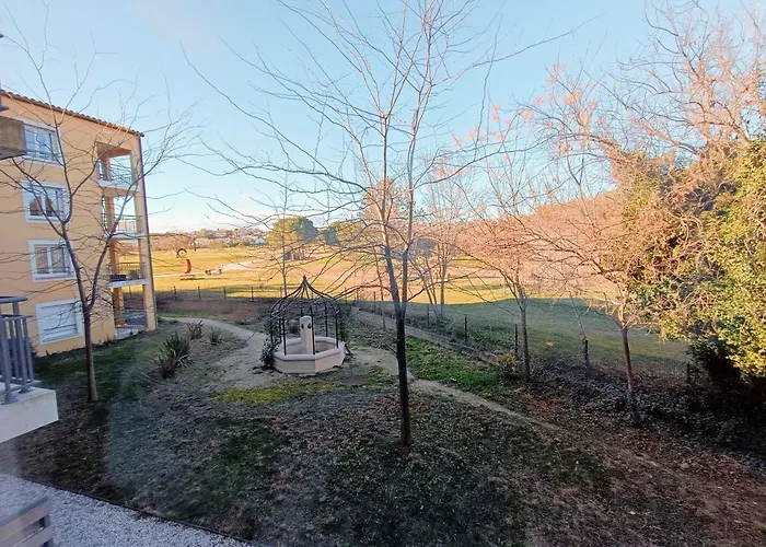 Green Studio Climatise, Vue Sur Golf Proche Montpellier